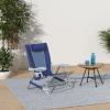 imageGCI OUTDOOR Backpack Beach Chair  Reclining Folding Chair with Durable Armrests Drink Holder ampamp Carry Straps Perfect for Beach Trips ampamp Picnics  Nautical BlueRoyal Blue
