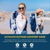 imageGCI OUTDOOR Backpack Beach Chair  Reclining Folding Chair with Durable Armrests Drink Holder ampamp Carry Straps Perfect for Beach Trips ampamp Picnics  Nautical BlueRoyal Blue