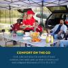 imageGCI OUTDOOR SlimFold Table XL  Portable Outdoor 46 Person Dining Table Heat Resistant Aluminum Tabletop Perfect for Barbecues Camping Picnics ampamp Tailgating