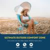 imageGCI OUTDOOR Waterside Pod Rocker Outdoor Rocking Chair with Sunshade CanopyPod Rocker with SunShade Beach