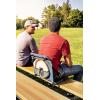 imageGCI Outdoor BleacherBack Lumbar Stadium Chair With Padded BackrestRoyal Blue