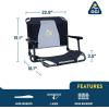 imageGCI Outdoor Comfort Chair and Stadium SeatNavy Blue