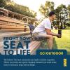 imageGCI Outdoor Comfort Chair and Stadium SeatNavy Blue