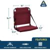 imageGCI Outdoor Comfort Chair and Stadium SeatNavy Blue
