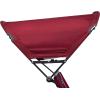 imageGCI Outdoor Comfort Pro Rocker Collapsible Rocking Chair ampamp Outdoor Camping Chair Indigo BlueCinnamon Red