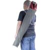 imageGCI Outdoor Comfort Pro Rocker Collapsible Rocking Chair ampamp Outdoor Camping Chair Indigo BlueCinnamon Red