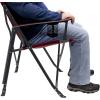 imageGCI Outdoor Comfort Pro Rocker Collapsible Rocking Chair ampamp Outdoor Camping Chair Indigo BlueCinnamon Red
