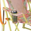 imageGCI Outdoor Comfort Pro Rocker Collapsible Rocking Chair ampamp Outdoor Camping Chair Indigo BlueFloral
