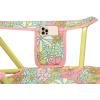 imageGCI Outdoor Comfort Pro Rocker Collapsible Rocking Chair ampamp Outdoor Camping Chair Indigo BlueFloral