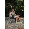 imageGCI Outdoor Comfort Pro Rocker Collapsible Rocking Chair ampamp Outdoor Camping Chair Indigo BlueGrey