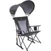 imageGCI Outdoor Comfort Pro Rocker Collapsible Rocking Chair ampamp Outdoor Camping Chair Indigo BlueGrey