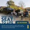 imageGCI Outdoor Comfort Pro Rocker Collapsible Rocking Chair ampamp Outdoor Camping Chair Indigo BlueHeathered Pewter Gray