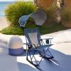 imageGCI Outdoor Comfort Pro Rocker Collapsible Rocking Chair ampamp Outdoor Camping Chair Indigo BlueNeptune Blue