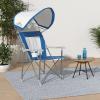 imageGCI Outdoor Comfort Pro Rocker Collapsible Rocking Chair ampamp Outdoor Camping Chair Indigo BlueSaybrook