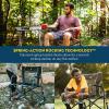 imageGCI Outdoor FirePit Rocker LowRide Outdoor Rocking Chair with Beverage HolderBlack