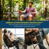 imageGCI Outdoor FirePit Rocker LowRide Outdoor Rocking Chair with Beverage HolderBlack