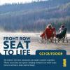 imageGCI Outdoor Pod Rocker Outdoor Rocking Chair with SunShade CanopyHunter