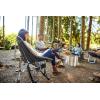 imageGCI Outdoor Pod Rocker Outdoor Rocking Chair with SunShade CanopyRed
