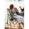 imageGCI Outdoor Pod Rocker Outdoor Rocking Chair with SunShade CanopyRed
