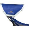 imageGCI Outdoor Pod Rocker Outdoor Rocking Chair with SunShade CanopyRoyal Blue