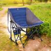 imageGCI Outdoor Pod Rocker Outdoor Rocking Chair with SunShade CanopyRoyal Blue