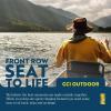 imageGCI Outdoor SitBacker Adjustable Canoe Seat with Back SupportHunter Green
