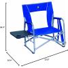 imageGCI Outdoor SlimFold Event Outdoor Folding Chair Camping Chair With Side TableRoyal Blue