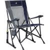 imageGCI Outdoor Comfort Pro Rocker Collapsible Rocking Chair ampamp Outdoor Camping Chair Indigo BlueMidnight