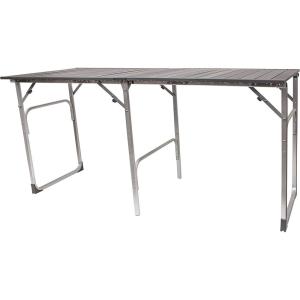 imageGCI OUTDOOR SlimFold Table  Portable Outdoor 4 Person Dining Table Heat Resistant Aluminum Tabletop Perfect for Barbecues Camping Picnics ampamp Tailgating