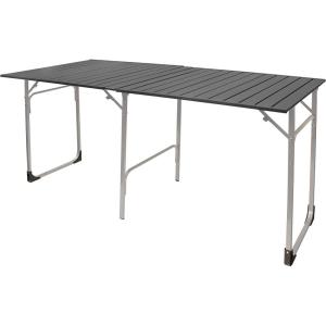 imageGCI OUTDOOR SlimFold Table XL  Portable Outdoor 46 Person Dining Table Heat Resistant Aluminum Tabletop Perfect for Barbecues Camping Picnics ampamp Tailgating