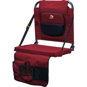imageGCI Outdoor BleacherBack Lumbar Stadium Chair With Padded BackrestRed