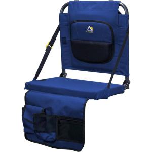 imageGCI Outdoor BleacherBack Lumbar Stadium Chair With Padded BackrestRoyal Blue