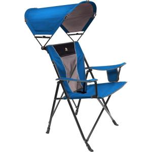 imageGCI Outdoor Comfort Pro Rocker Collapsible Rocking Chair ampamp Outdoor Camping Chair Indigo BlueSaybrook Royal Blue
