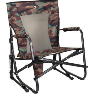 imageGCI Outdoor FirePit Rocker LowRide Outdoor Rocking Chair with Beverage Holder