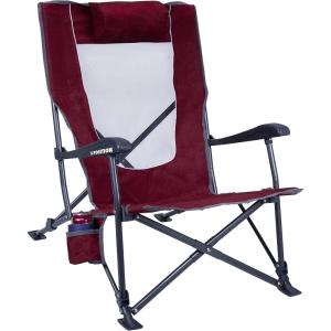 imageGCI Outdoor LowRide Reclining Camping ChairCinnamon Red