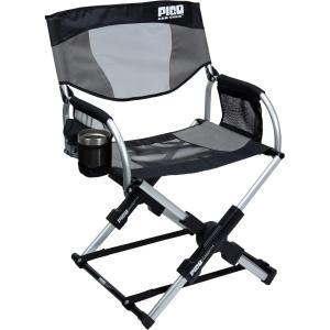 imageGCI Outdoor Pico Arm Chair Outdoor Folding Camping Chair With Carry BagMercury Grey