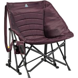imageGCI Outdoor Pod Rocker Outdoor Rocking Chair with SunShade CanopyAmethyst