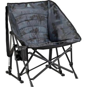 imageGCI Outdoor Pod Rocker Outdoor Rocking Chair with SunShade CanopyStealth Camo