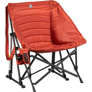 imageGCI Outdoor Pod Rocker Outdoor Rocking Chair with SunShade CanopyTerra