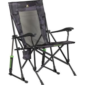 imageGCI Outdoor Roadtrip Rocker Portable Outdoor Rocking Chair with Beverage Holder