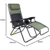 imageGCI Outdoor Legz Up Lounger Outdoor Lounge ChairLoden Green